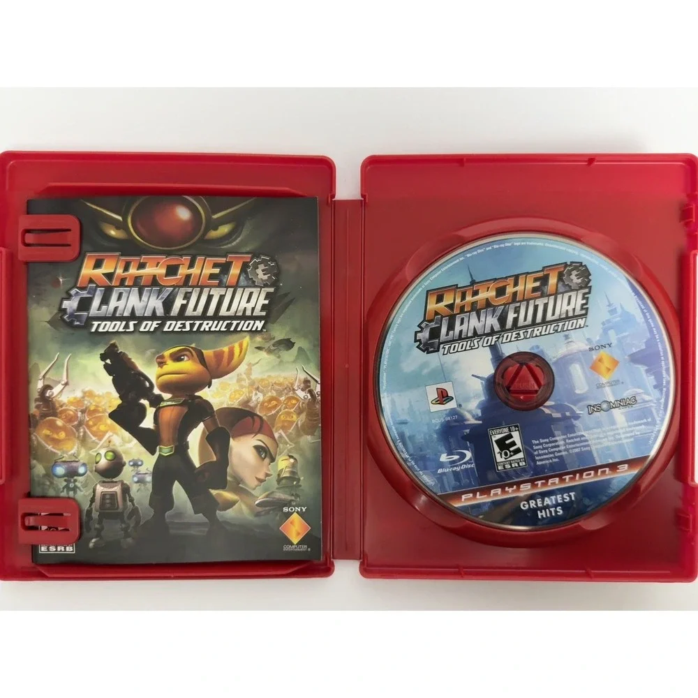 Ratchet & Clank Future Tools of Destruction - Sony PS3 - Greatest Hits‎ - CIB